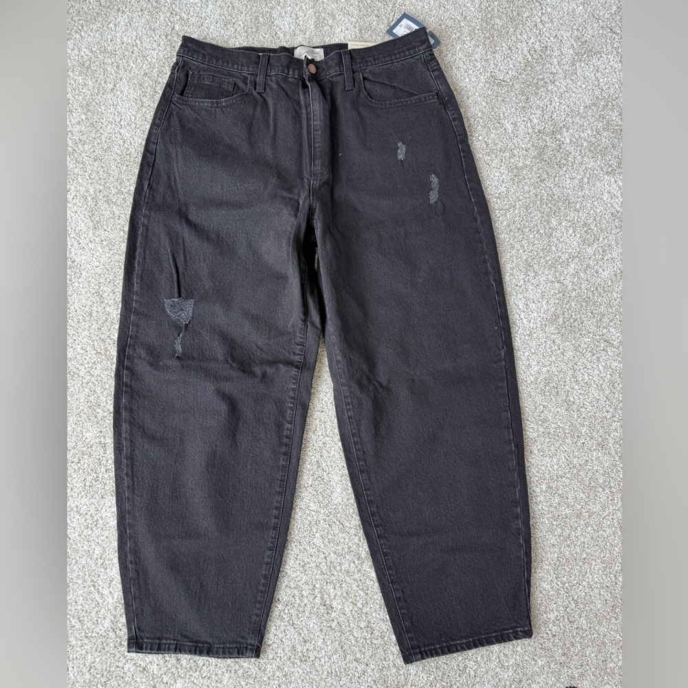 Universal Thread Black Balloon Vintage Stretch Jeans